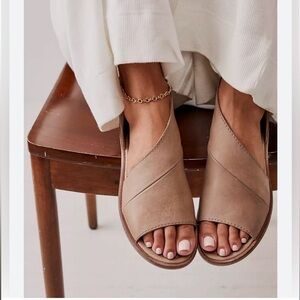 FREE PEOPLE Women's Mont Blanc Sandals in Brown size EU 39, US 9